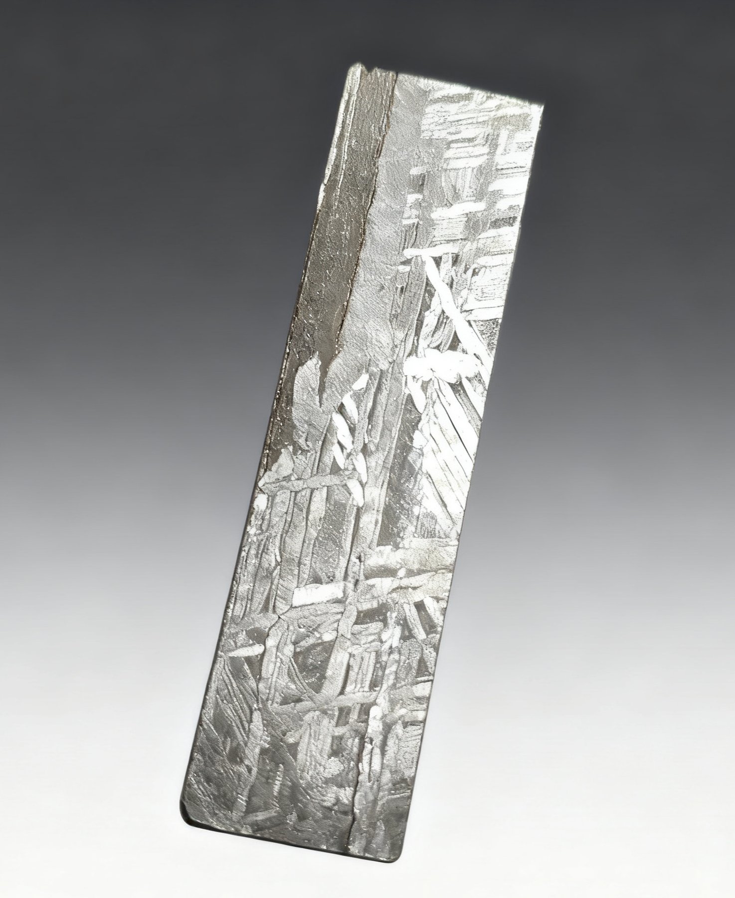 Aletai Iron Meteorite – Cuboid, 74×20×20 mm, 222 g - Image 4