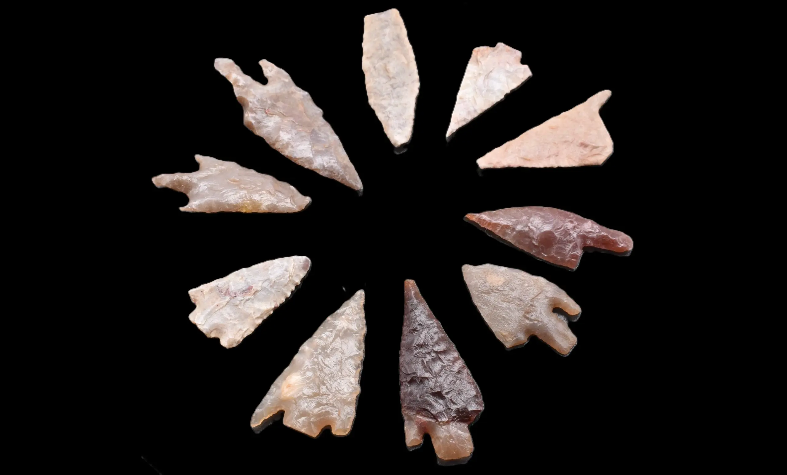 Neolithic Arrowheads (10 pcs) – Mauritania, 5200–2500 BC