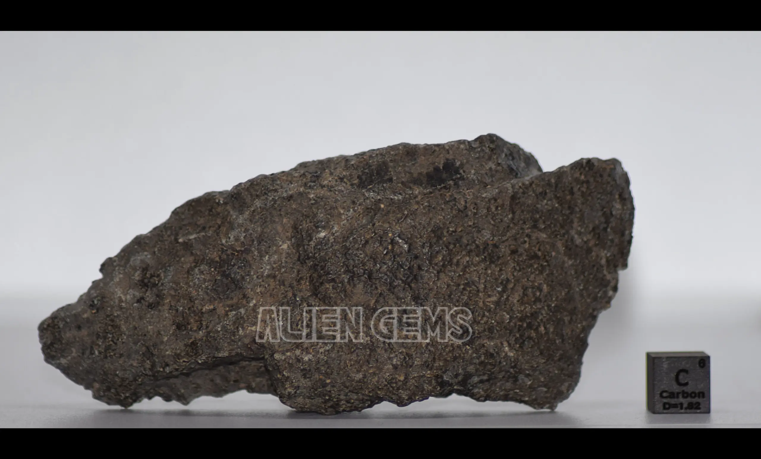 Meteorite Jikharra 001 – Eucrite Melt Breccia, 138 g - Image 2