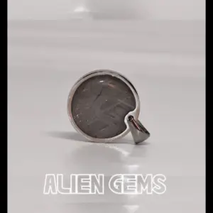 Pendant with Muonionalusta Iron Meteorite, 3.4 g