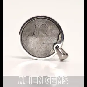 Pendant with Seymchan meteorite, 4.3 g