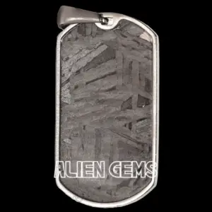 Pendant with Aletai Iron Meteorite, 6.8 g