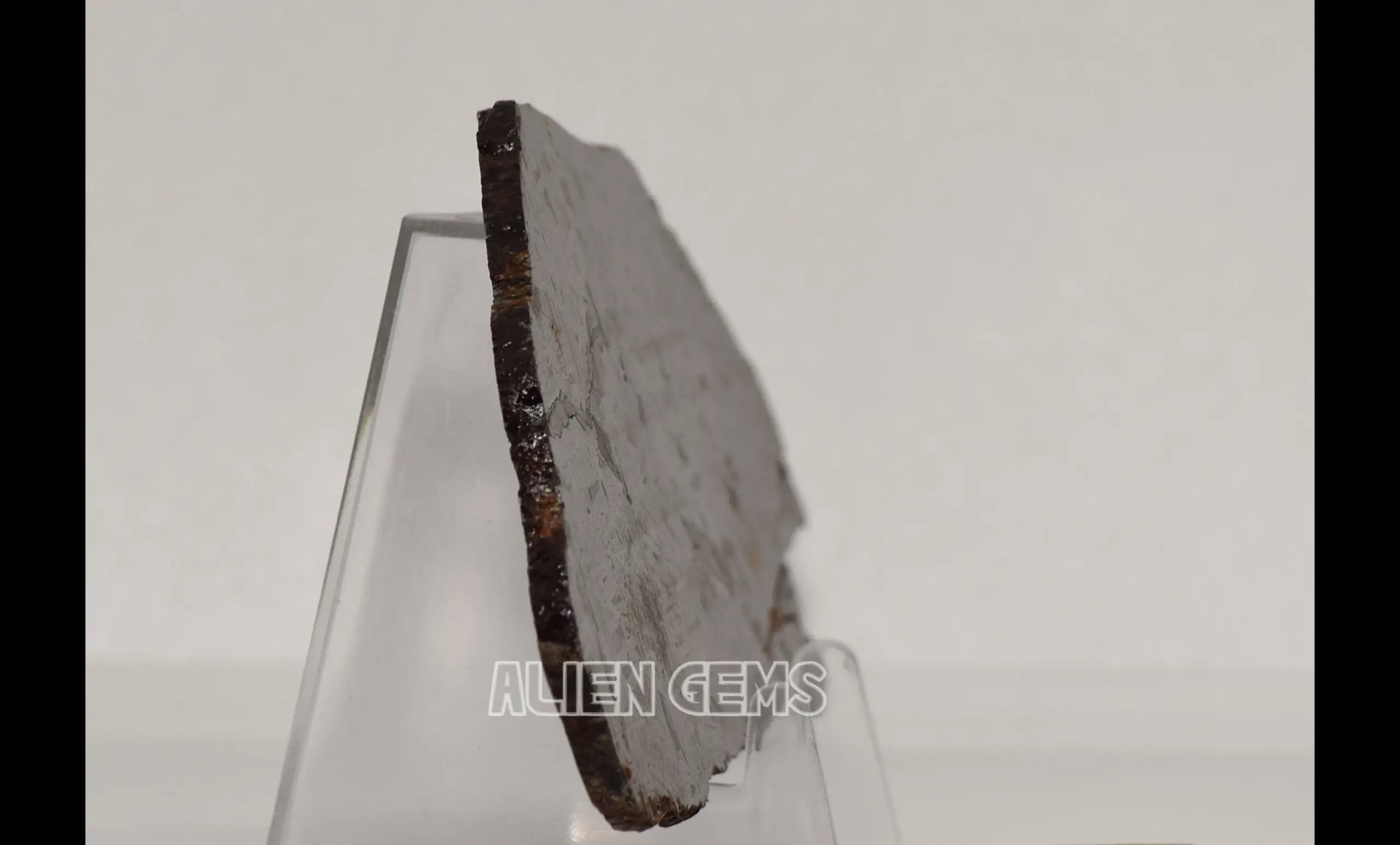 Aletai Iron Meteorite Slice – 93 g, 120×50×3 mm - Image 5
