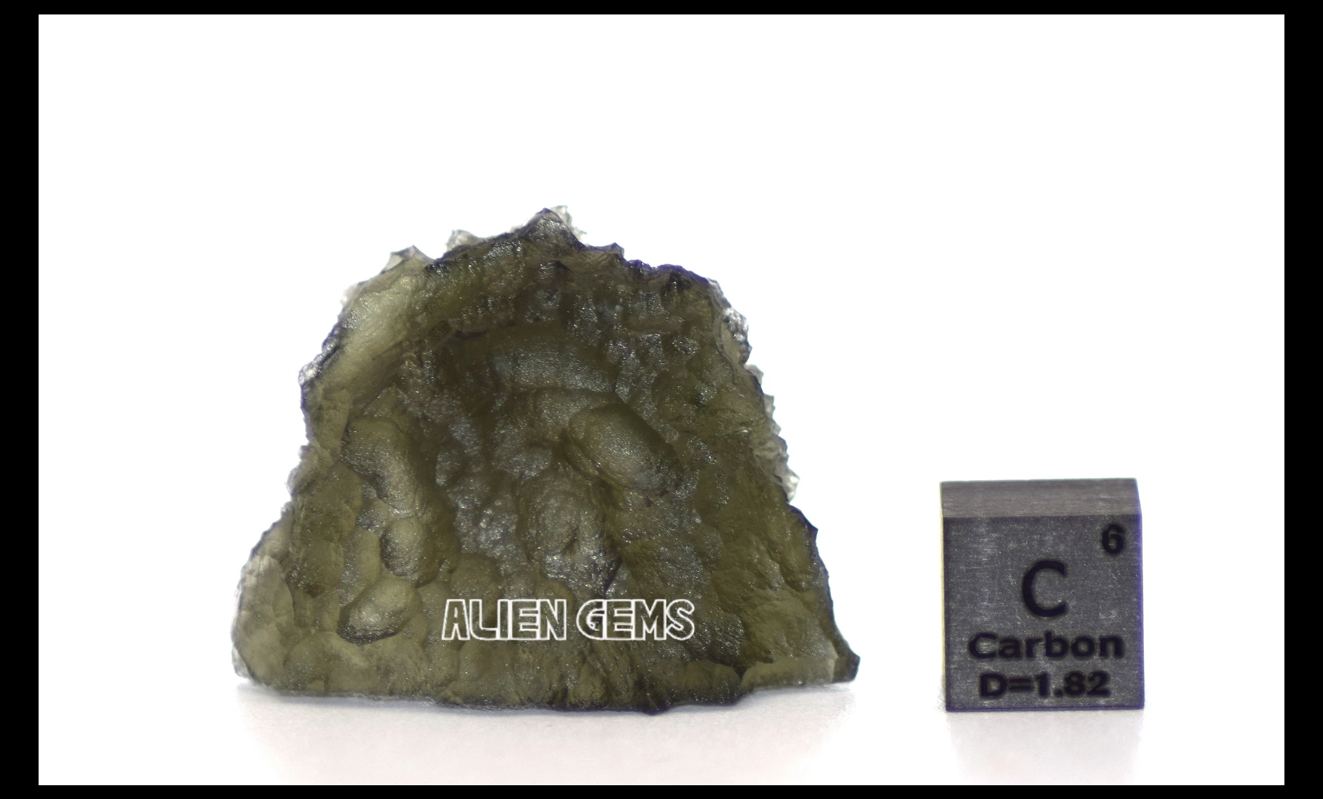 Moldavite Impact Glass – 10.2 g, 32 × 25 × 13 mm - Image 2