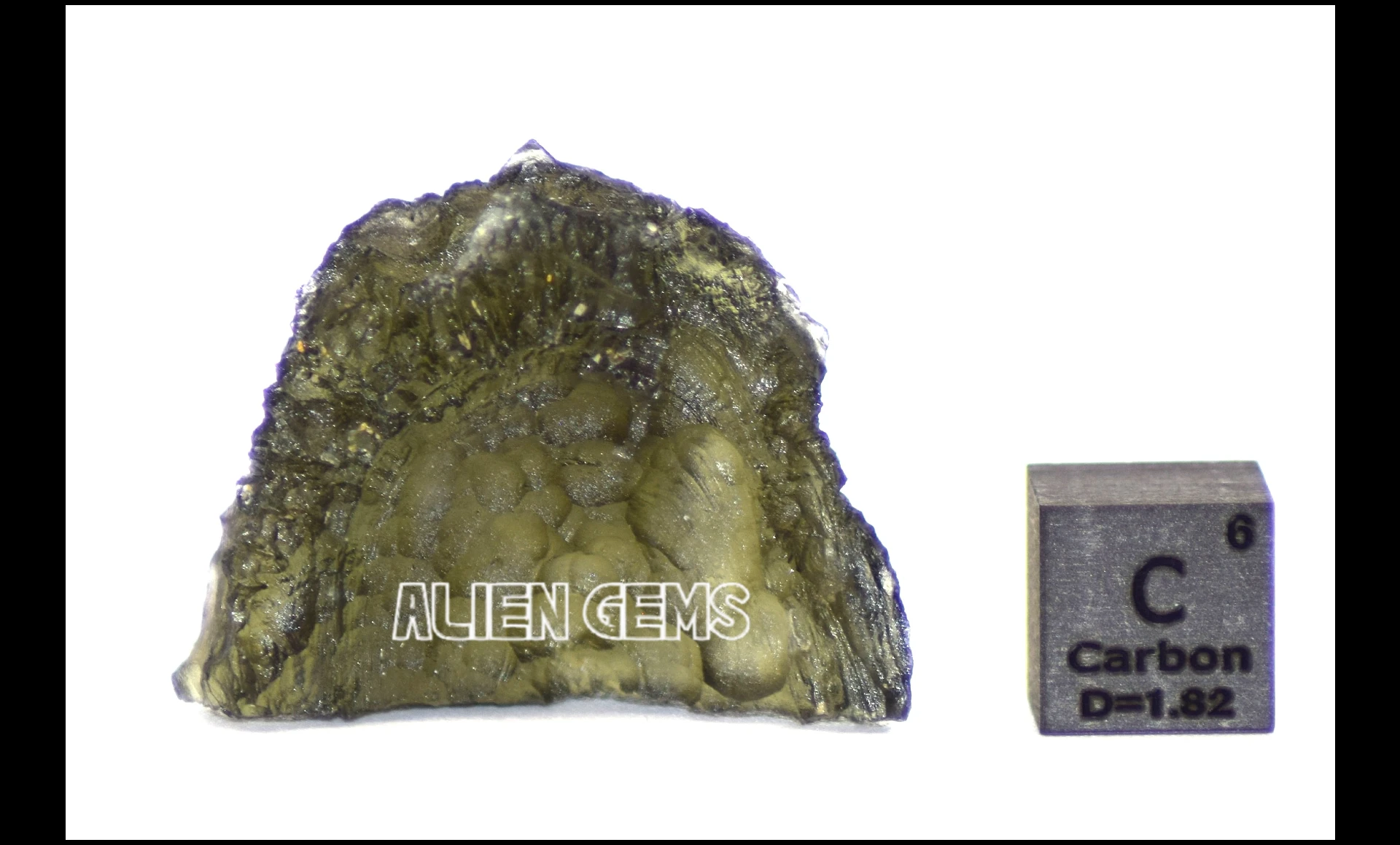 Moldavite Impact Glass – 10.2 g, 32 × 25 × 13 mm - Image 3