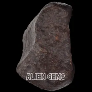 Chondrite – Unclassified, 50 g, Meteorite with Fusion Crust