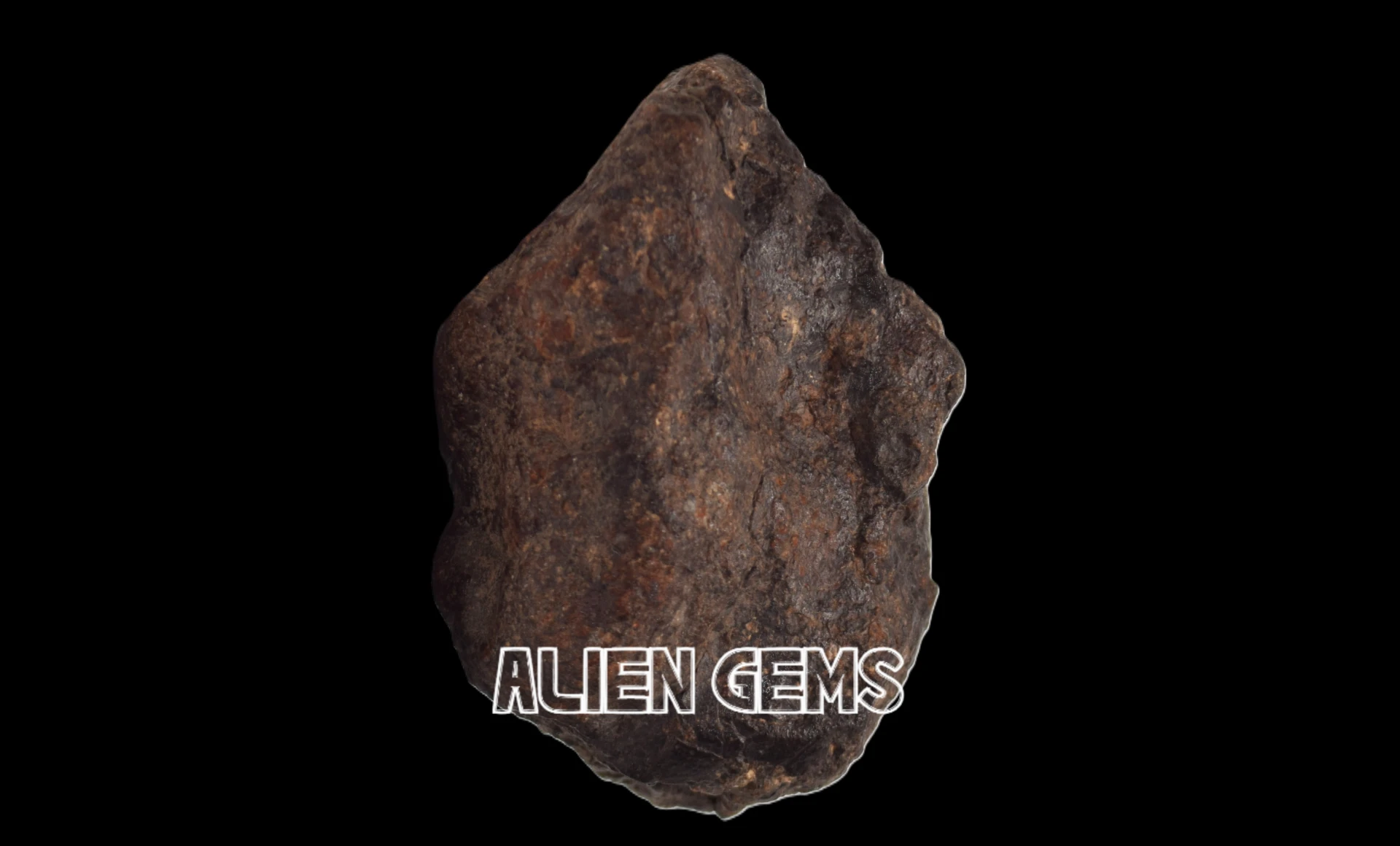 Tisserlitine 007 Eucrite Meteorite – Uncut, 36 g